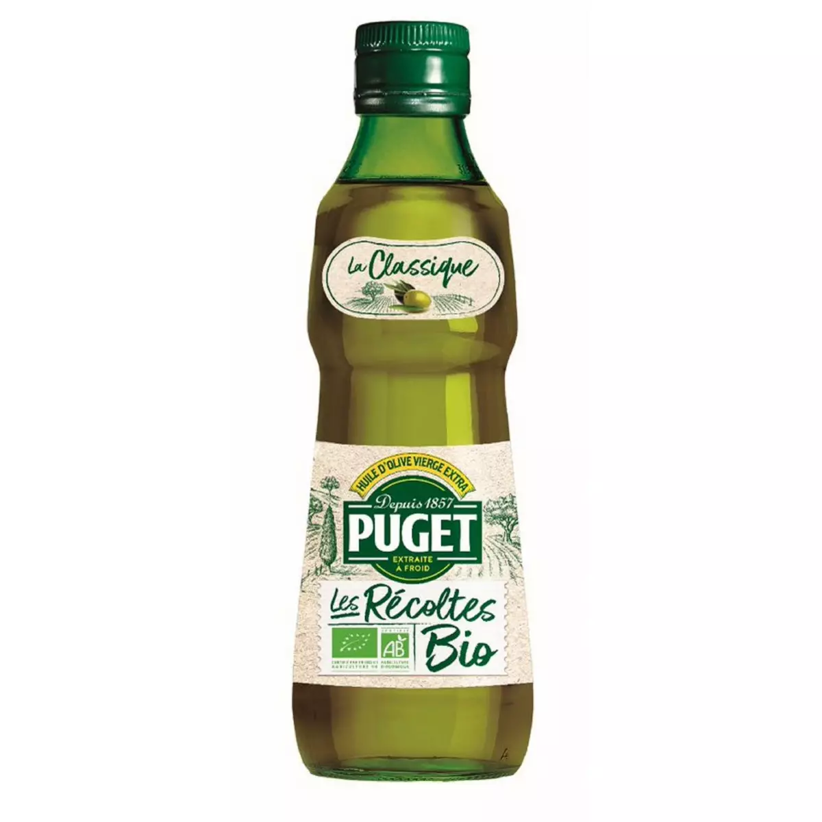 PUGET Huile d'olive vierge extra bio 25cl