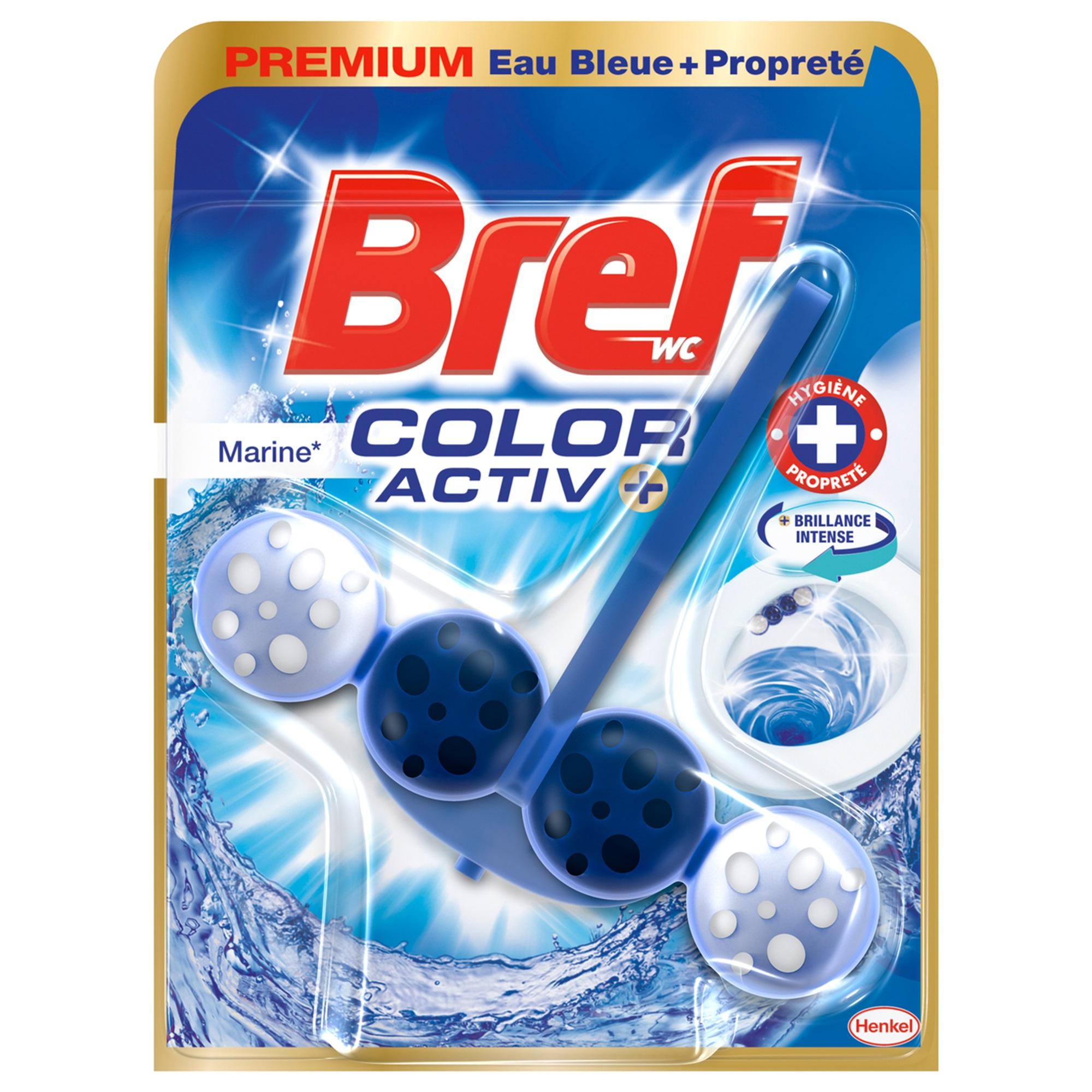 Voir la diapositive 2 : BREF WC Bloc WC marine eau bleue 1 bloc