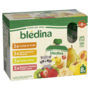 Voir la diapositive 2 : BLEDINA Gourdes dessert purée de fruits dès 8 mois 8x90g
