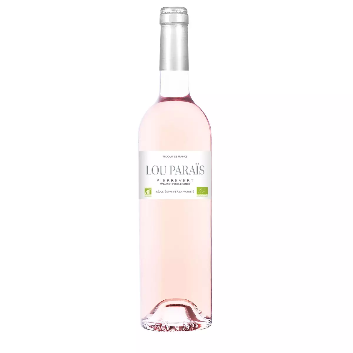 AOP Pierrevert Lou Paraïs rosé bio 75cl