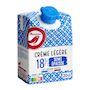 Voir la diapositive 3 : AUCHAN Crème légère semi épaisse 18%MG 20cl