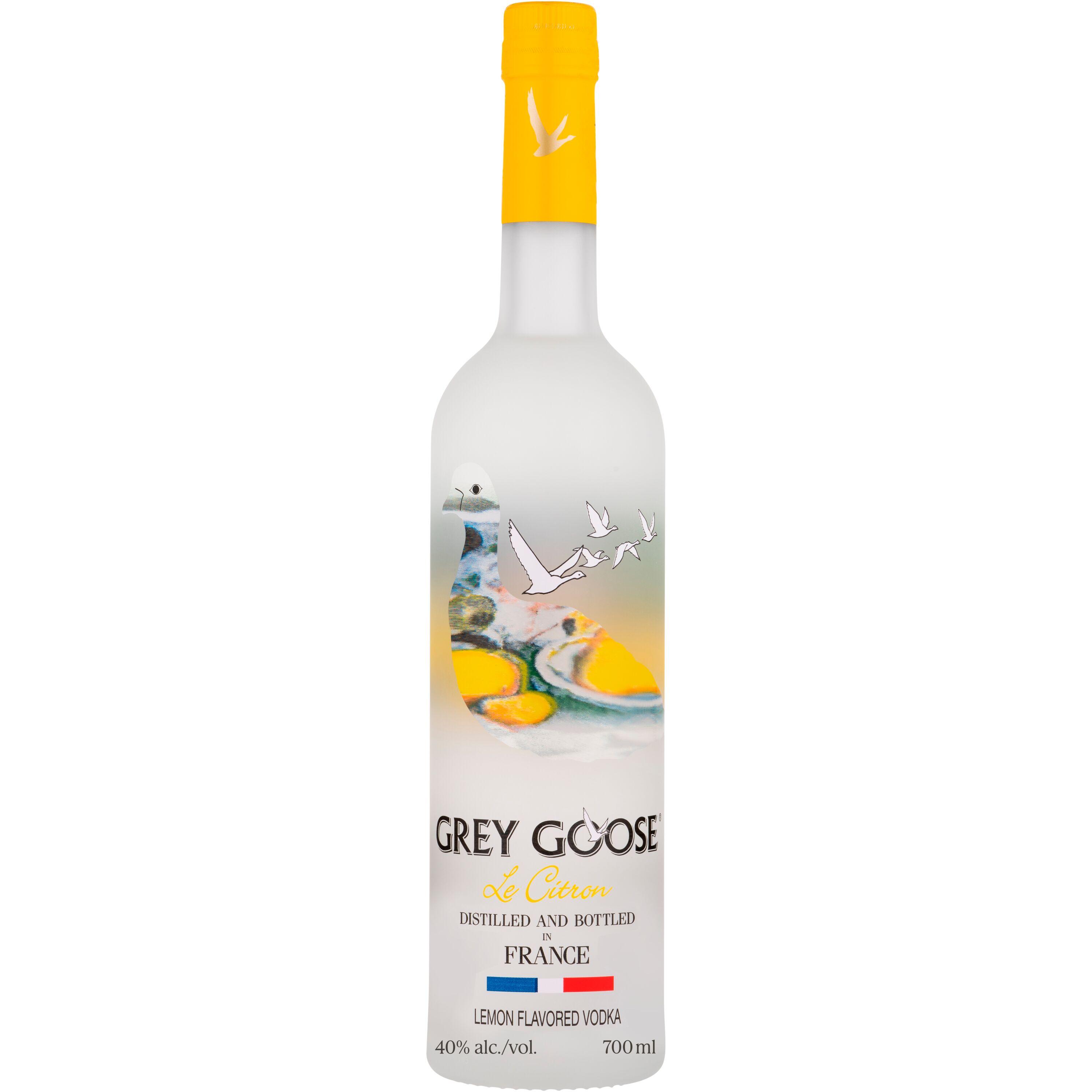 Voir la diapositive 2 : GREY GOOSE Vodka premium Le citron 40% 70cl