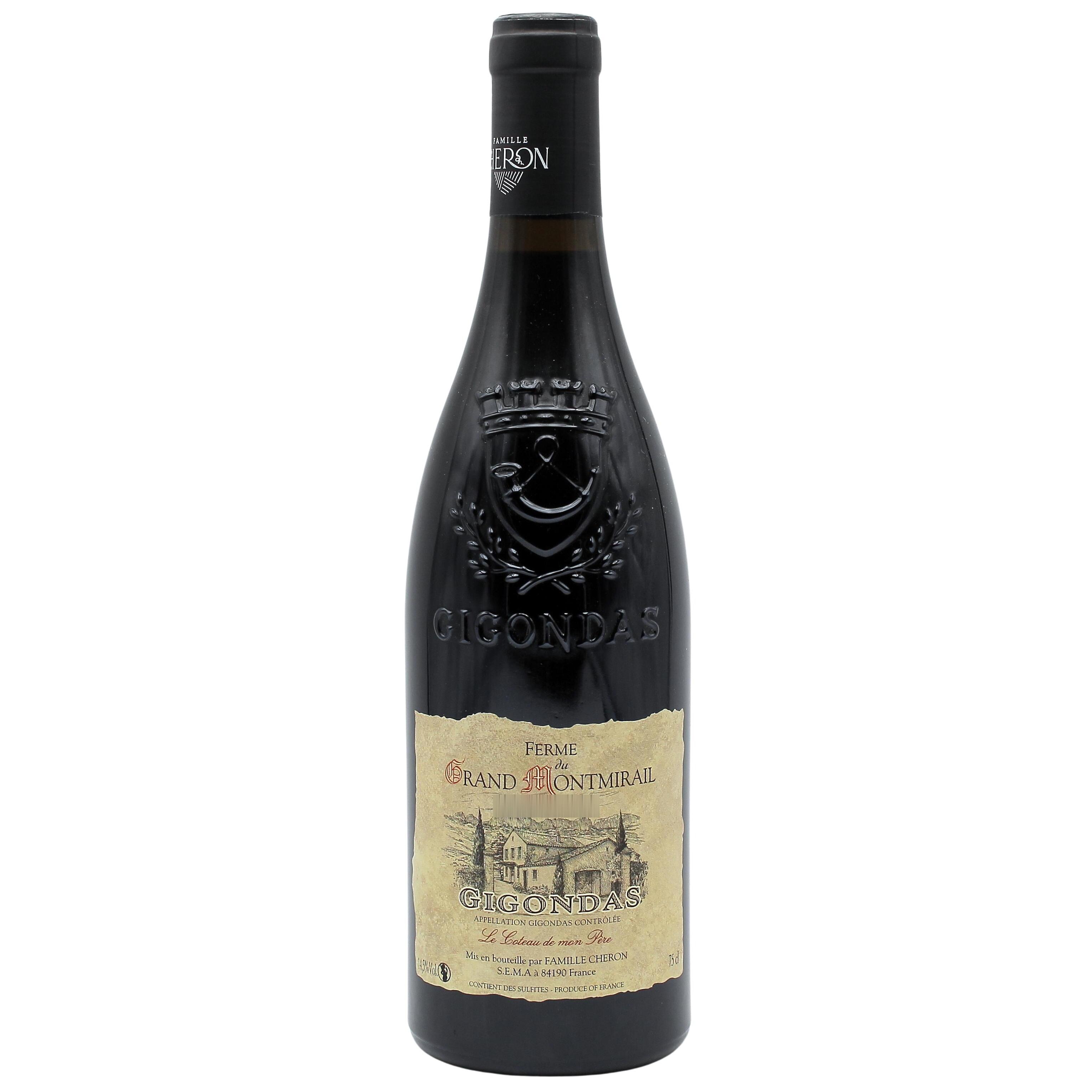 Vin rouge AOP Gigondas Le Grand Montmirail Le Coteau de Mon Rêve 2018 75cl