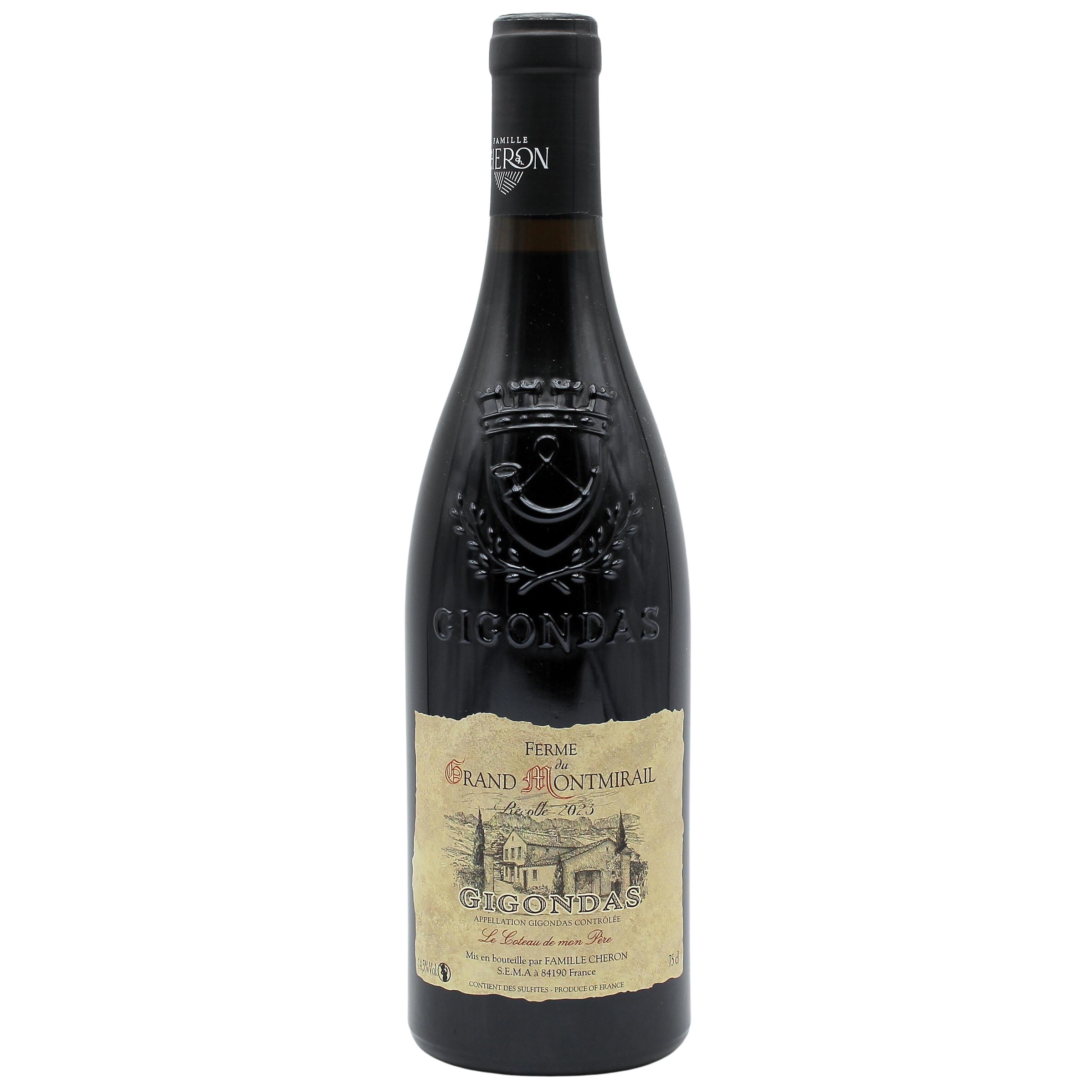 Voir la diapositive 2 : Vin rouge AOP Gigondas Le Grand Montmirail Le Coteau de Mon Rêve 2018 75cl
