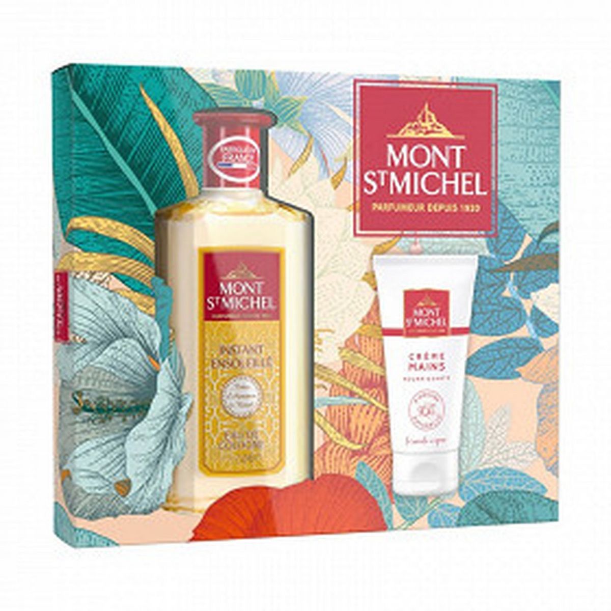 MONT SAINT MICHEL Coffret Instant Ensoleillé eau de Cologne et crème mains 1 coffret de 2 produits