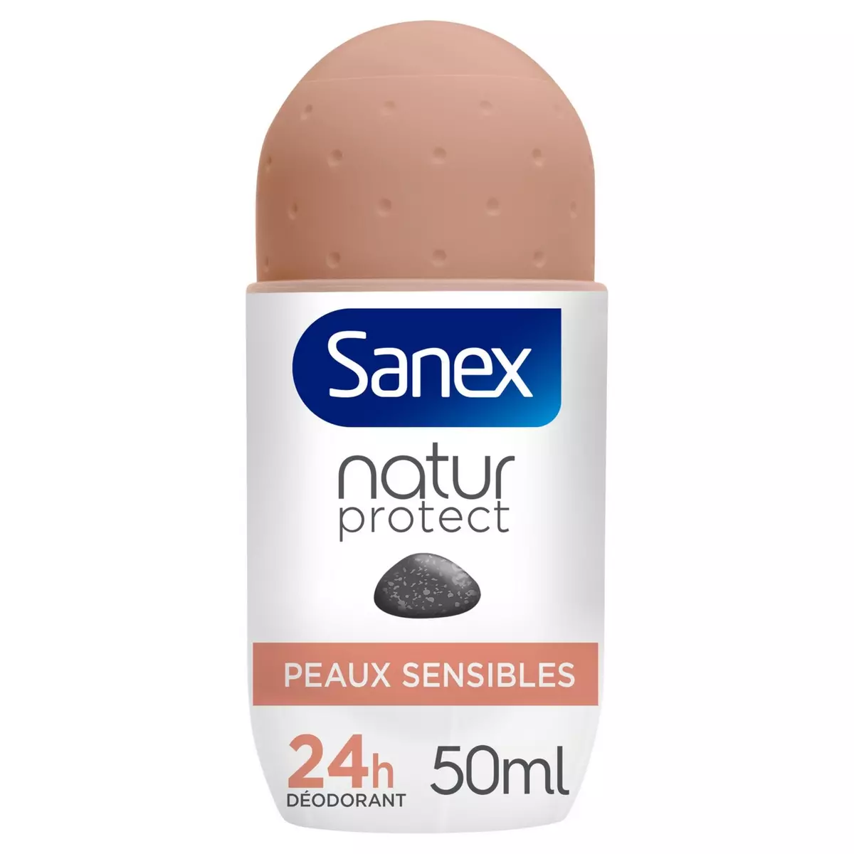 SANEX Natur protect Déodorant bille femme 24h peaux sensibles à la pierre d'alun 50ml
