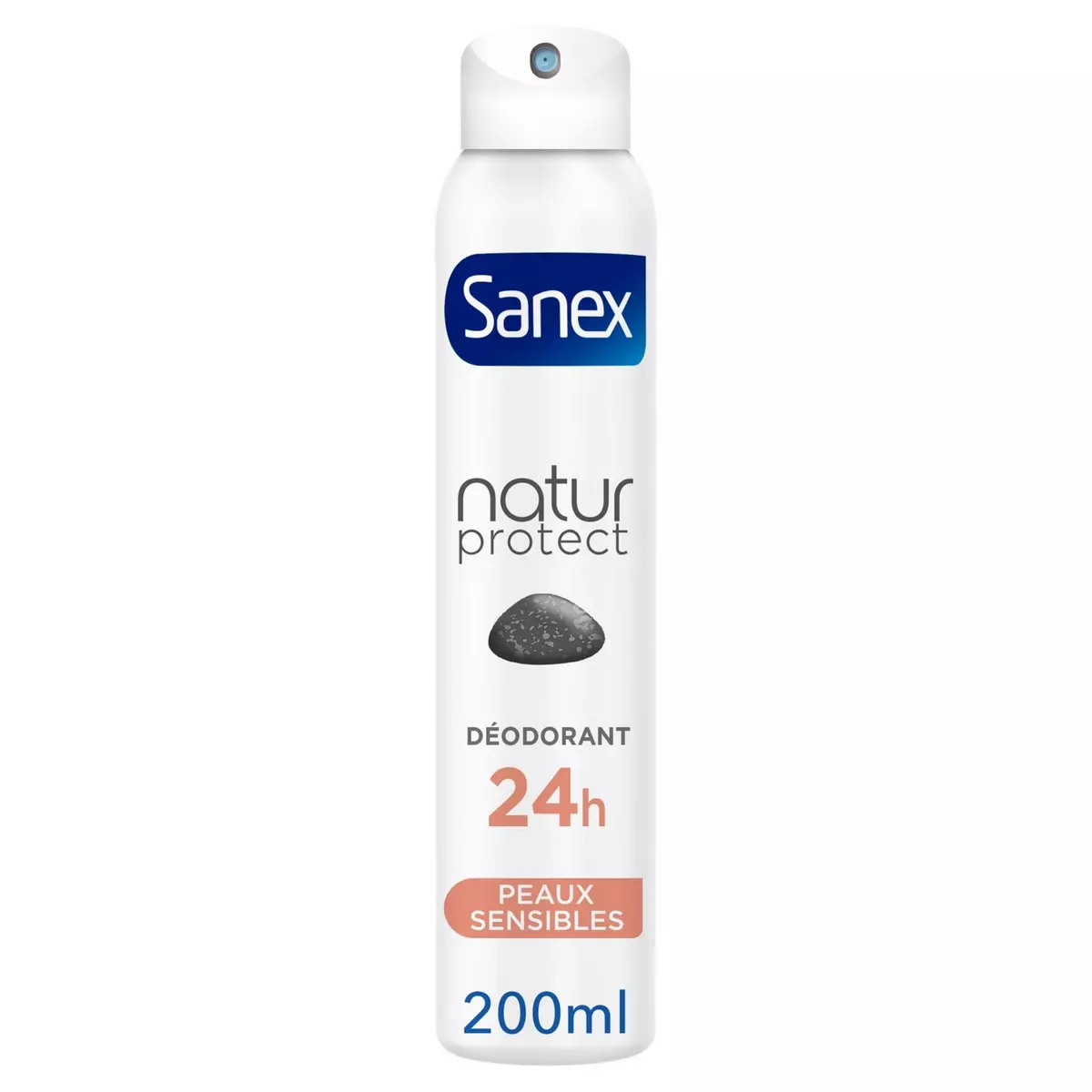SANEX Natur protect Déodorant spray femme 24h peaux sensibles à la pierre d'alun 200ml