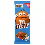 M&M'S Tablette de chocolat au lait fourrée de mini M&M'S crispy 1 pièce 150g