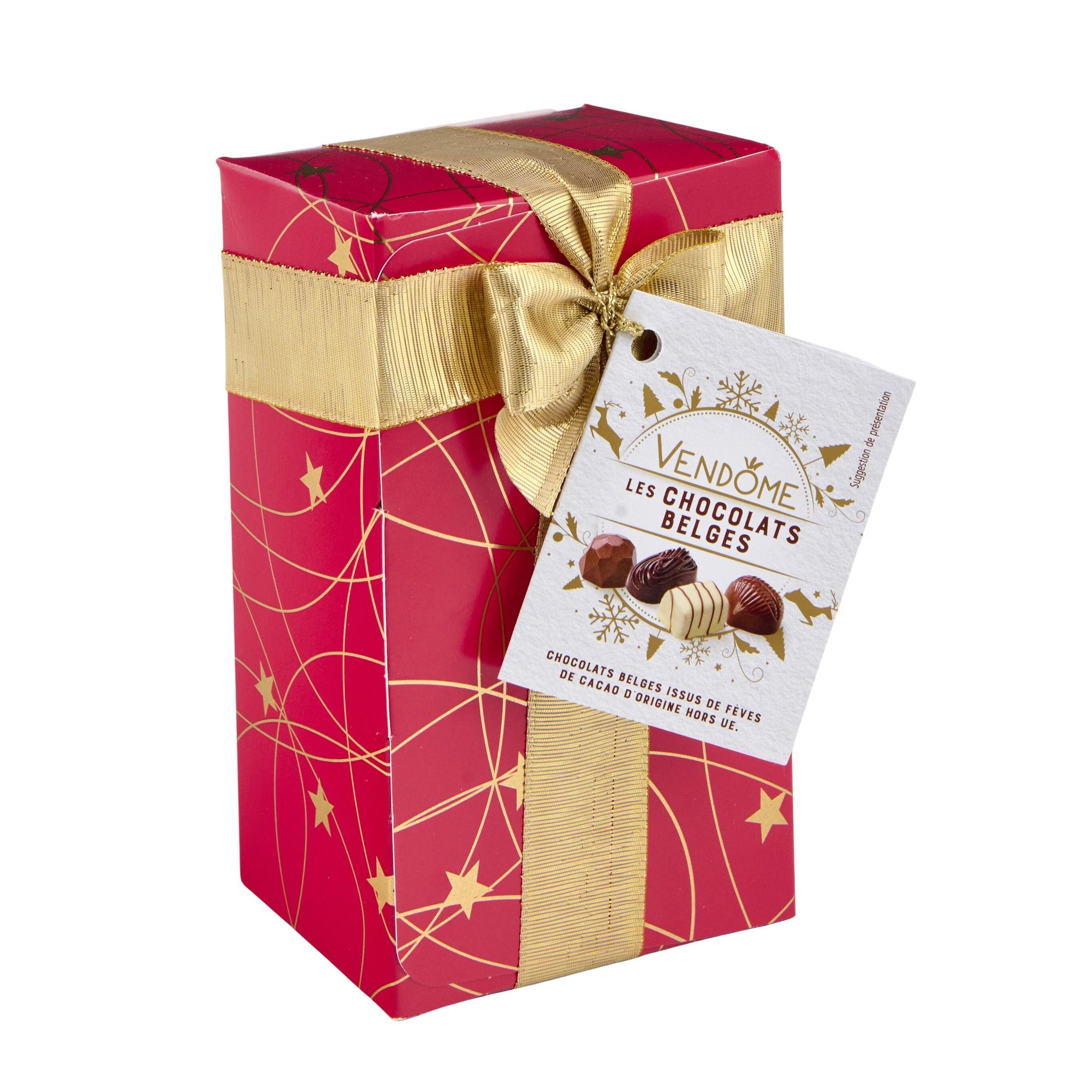 Voir la diapositive 5 : VENDOME Assortiment de chocolats belges en ballotin 14 pièces 190g