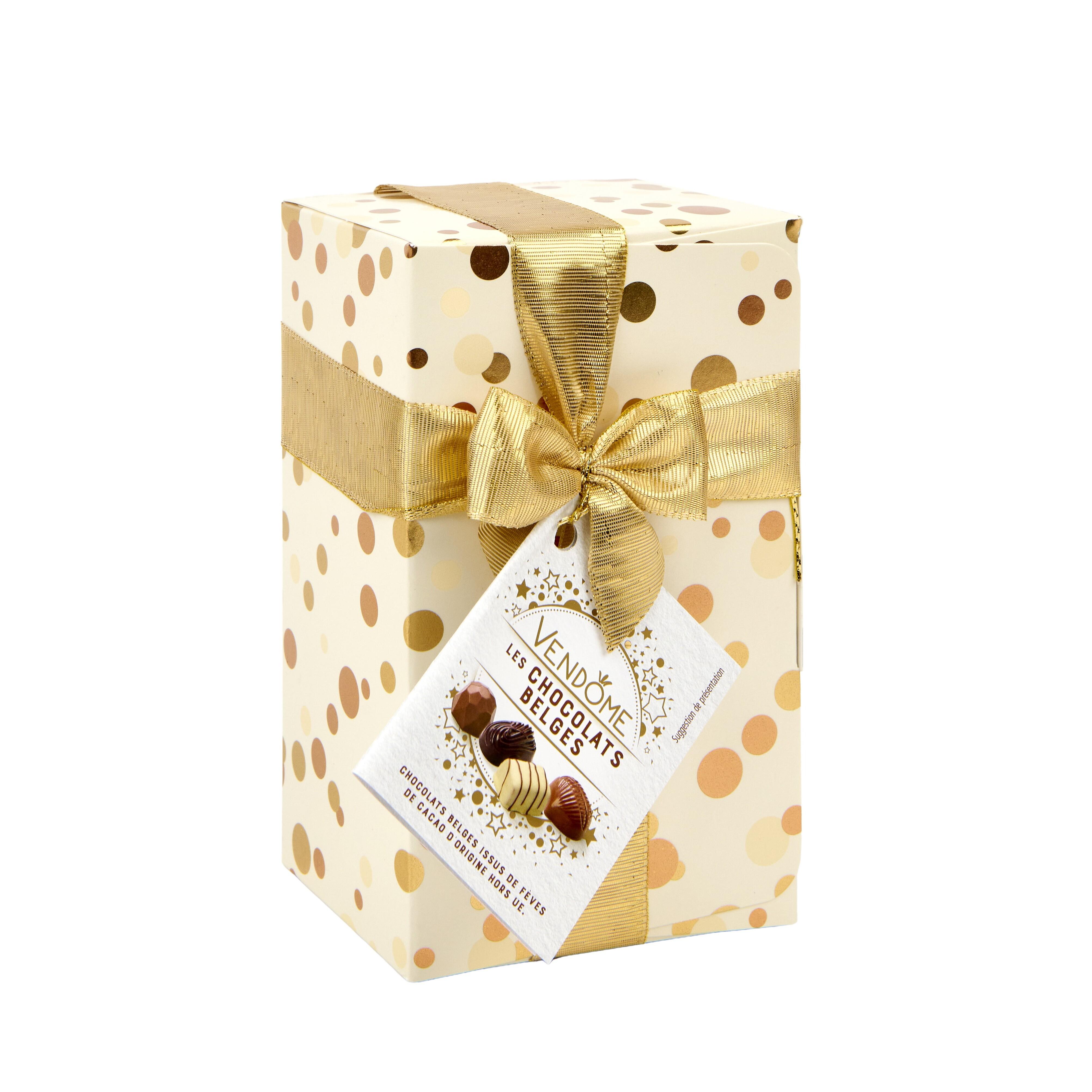 Voir la diapositive 7 : VENDOME Assortiment de chocolats belges en ballotin 14 pièces 190g