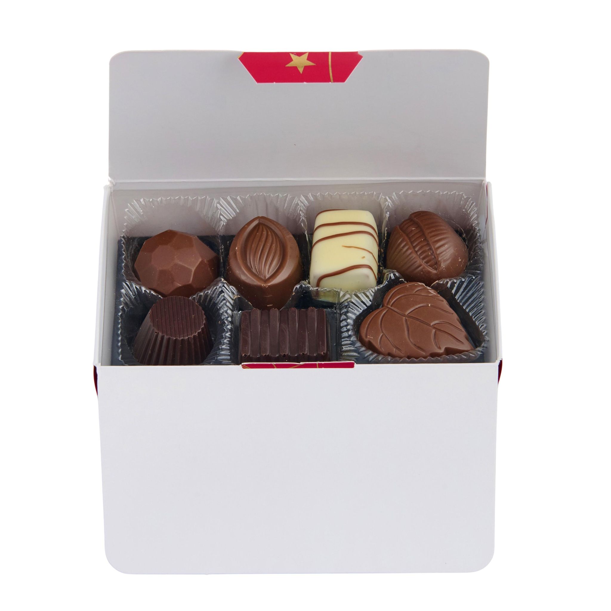 Voir la diapositive 6 : VENDOME Assortiment de chocolats belges en ballotin 14 pièces 190g