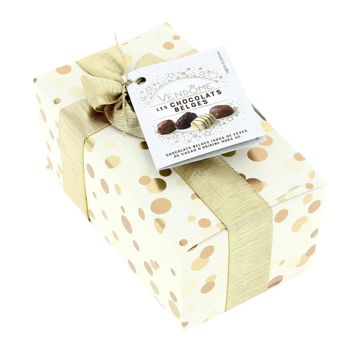 VENDOME Assortiment de chocolats belges en ballotin 14 pièces 190g