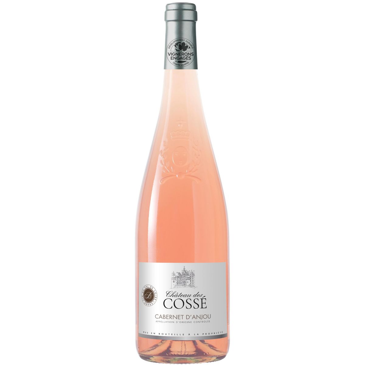 AOP Cabernet-d'Anjou Château des Cossé 2019 rosé 75cl
