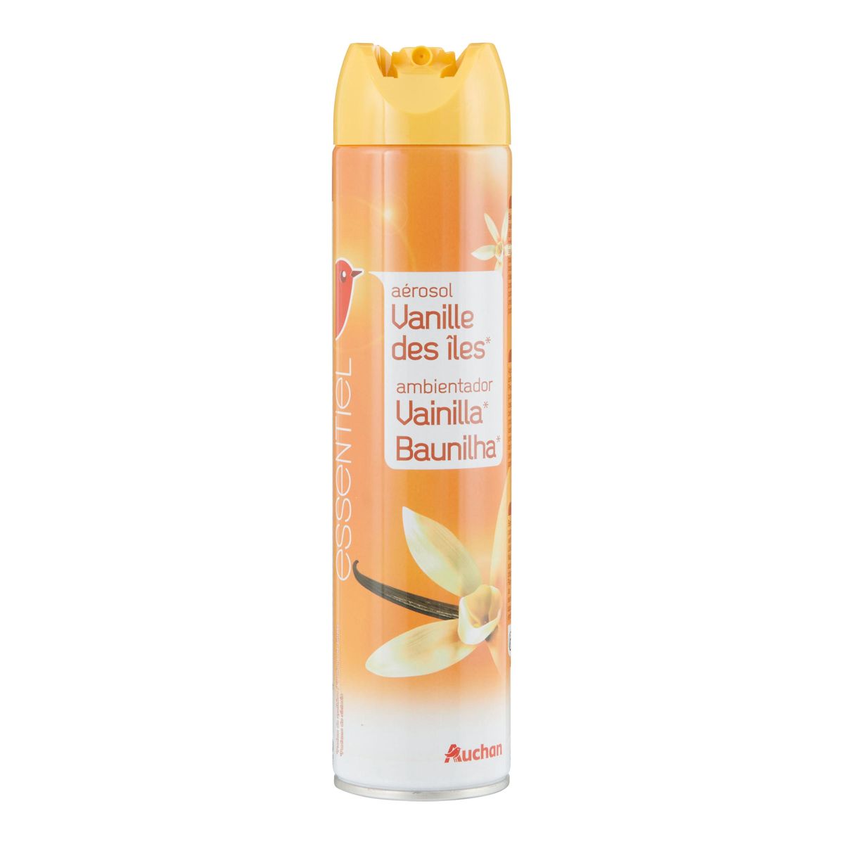 AUCHAN Spray désodorisant vanille des îles 300ml