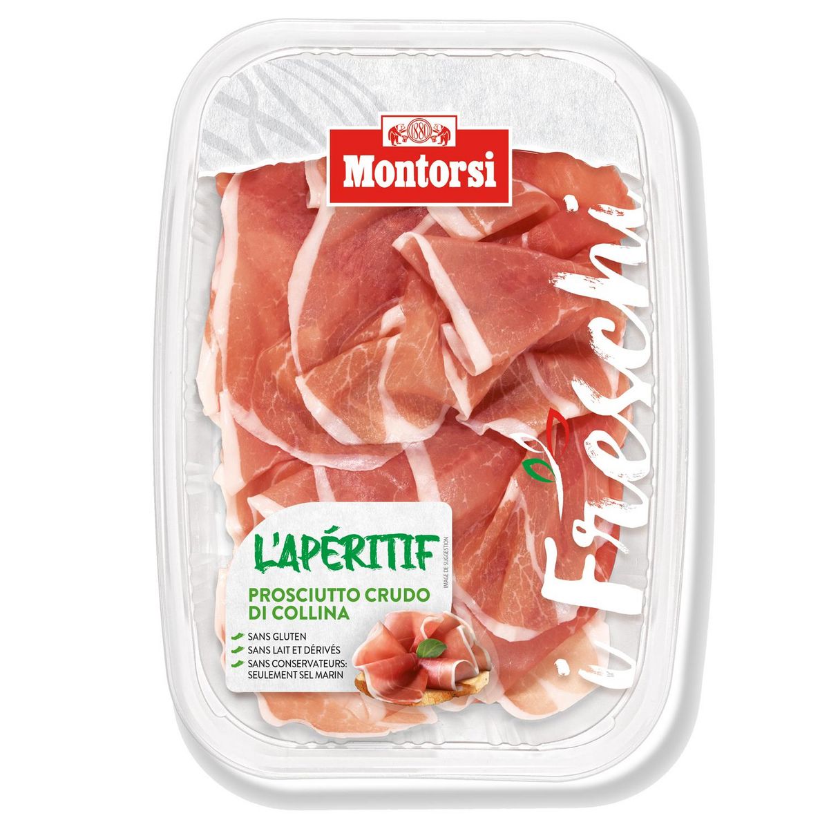 MONTORSI L'Apéritif Chiffonnade de jambon cru 70g