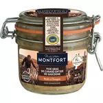 Montfort MAISON MONTFORT Foie gras de canard du Sud-Ouest IGP à l'Armagnac en bocal