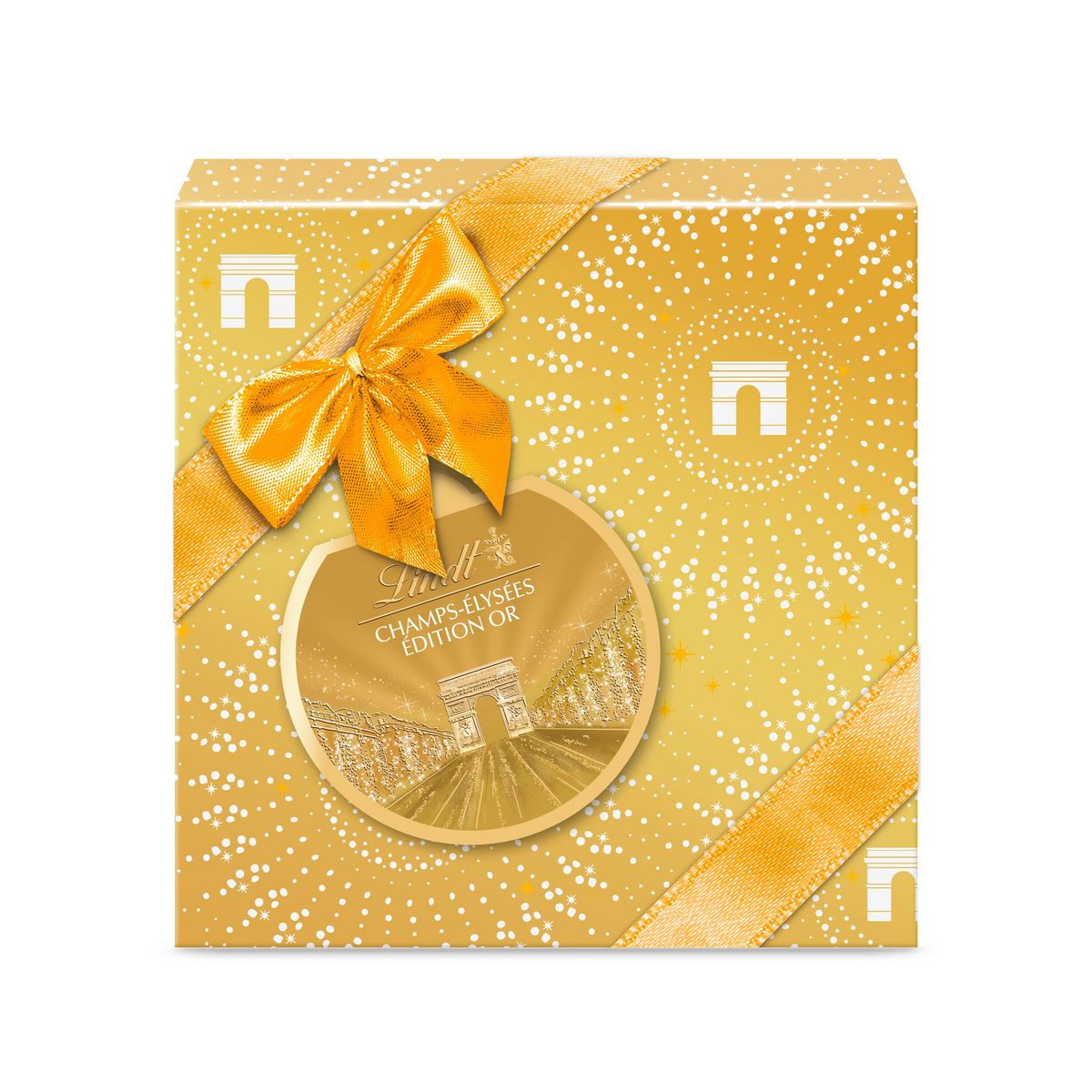 LINDT Assortiment de bouchées de chocolats extra fins au lait noirs et blancs fourrés 22 pièces 237g