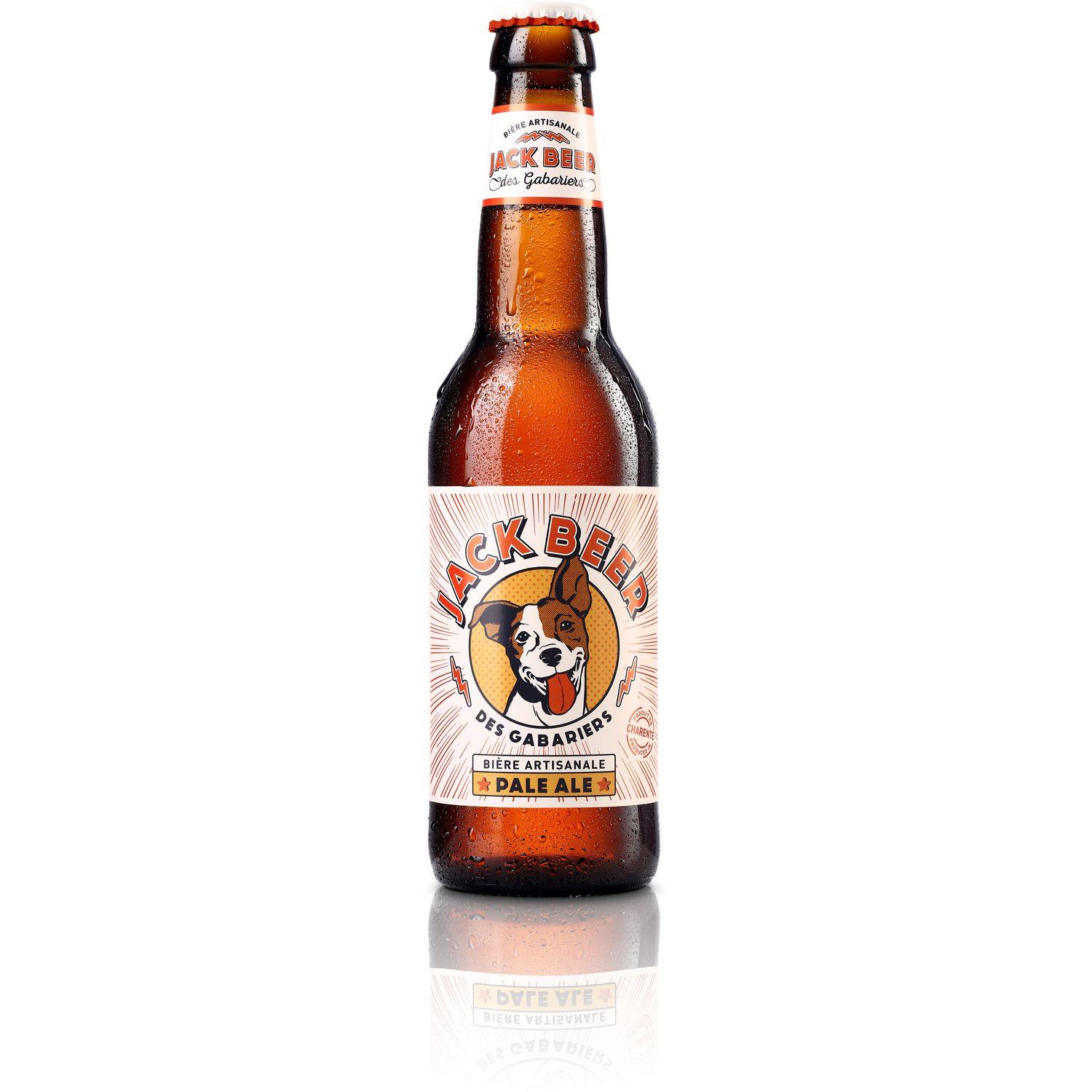 JACK BEER Bière artisanale Pale Ale 7% 33cl
