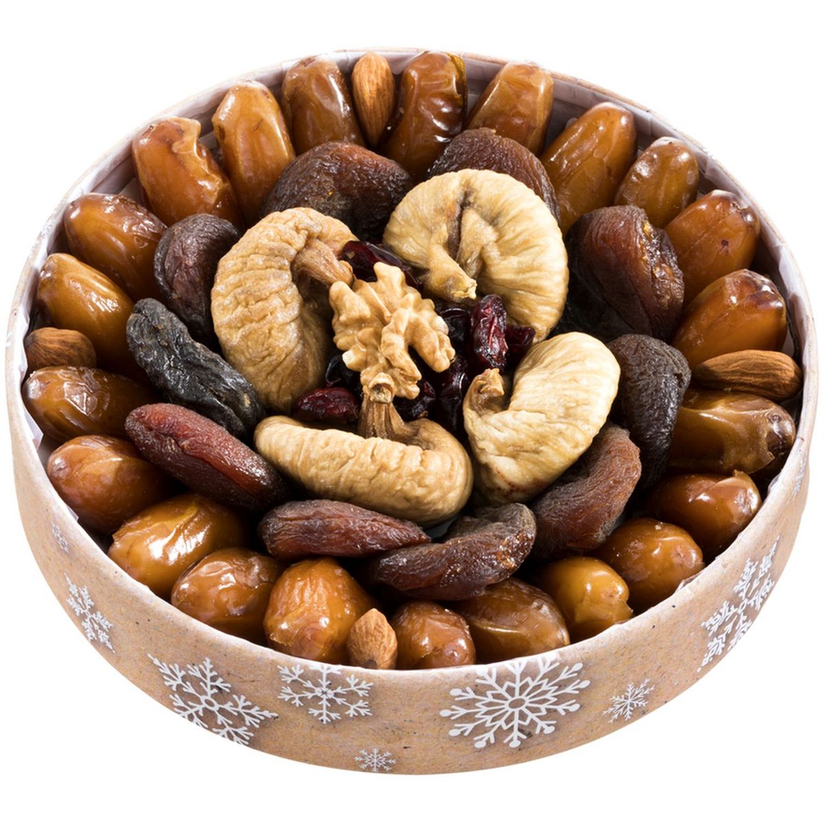 SUN Corbeille bionheur assortiment de fruits secs 325g