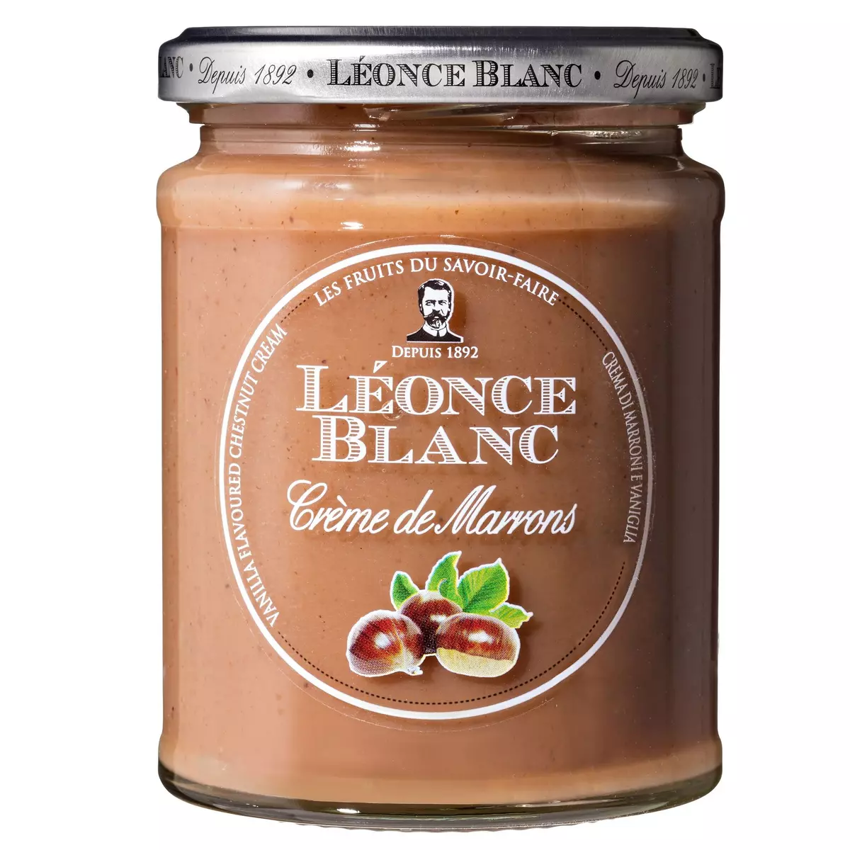 LEONCE BLANC Crème de marrons vanillée 350g