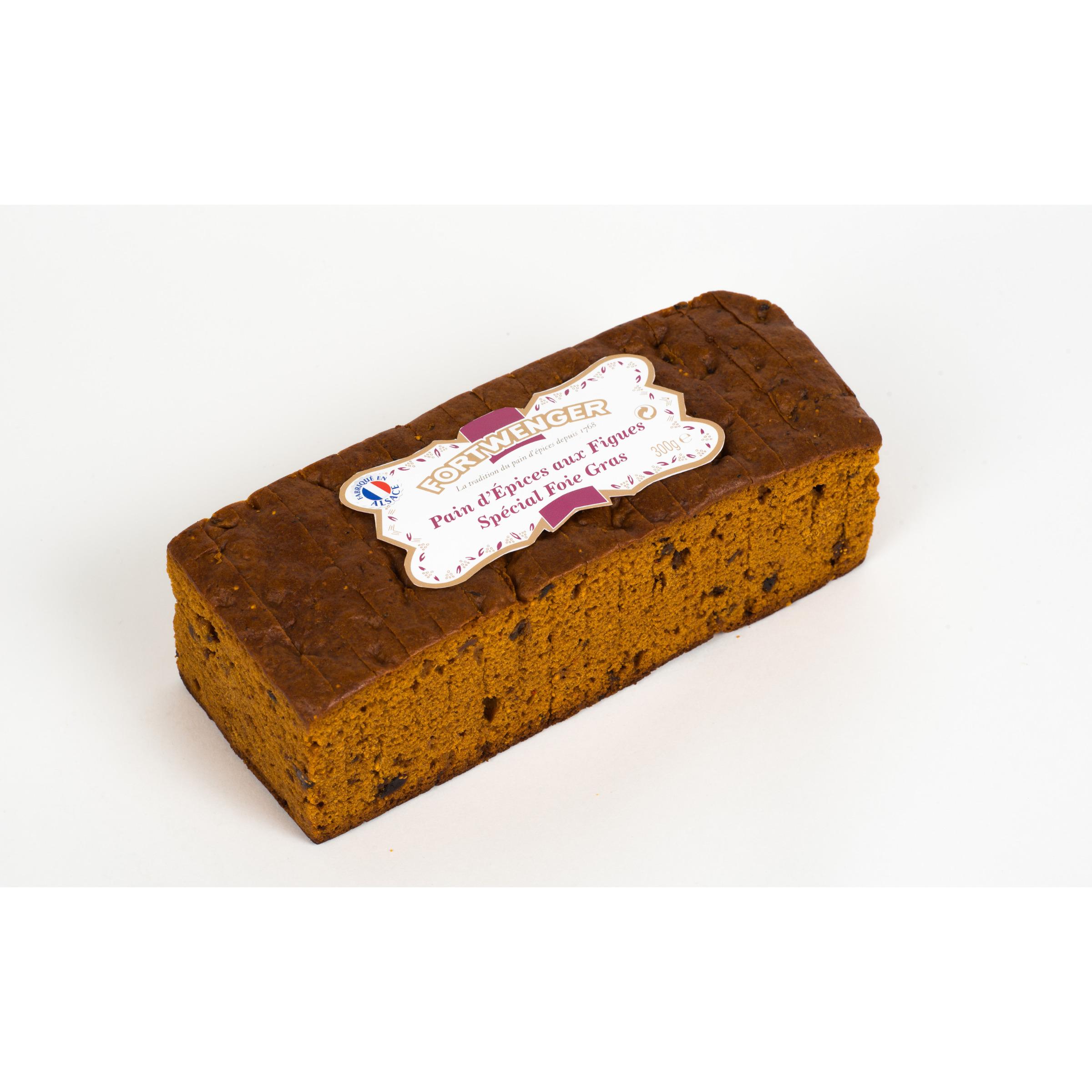 FORTWENGER Pain d'Epices aux figues spécial foie gras 300g