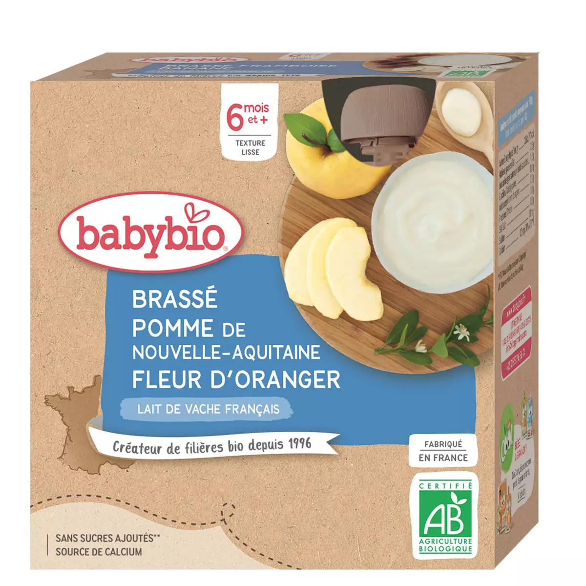 Babybio Céréales Bébé Vanille Avec Quinoa Dès 6 Mois Pot 220g