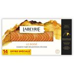 LABEYRIE Saumon fumé d'Ecosse 14 tranches 435g