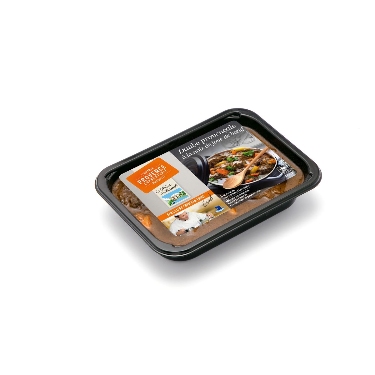 L'ESTAQUE PROVENCE CHARCUTERIE Daube provençale à la noix de joue de bœuf 2 parts 400g