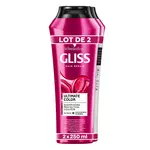 GLISS Hair Repair Ultimate Color Shampooing protection couleur pour cheveux colorés ou méchés 2x250ml