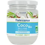 NATESSANCE Huile nourrissante coco 100% pure bio 200ml