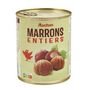 Voir la diapositive 3 : AUCHAN Marrons entiers à l'étuvée 510g