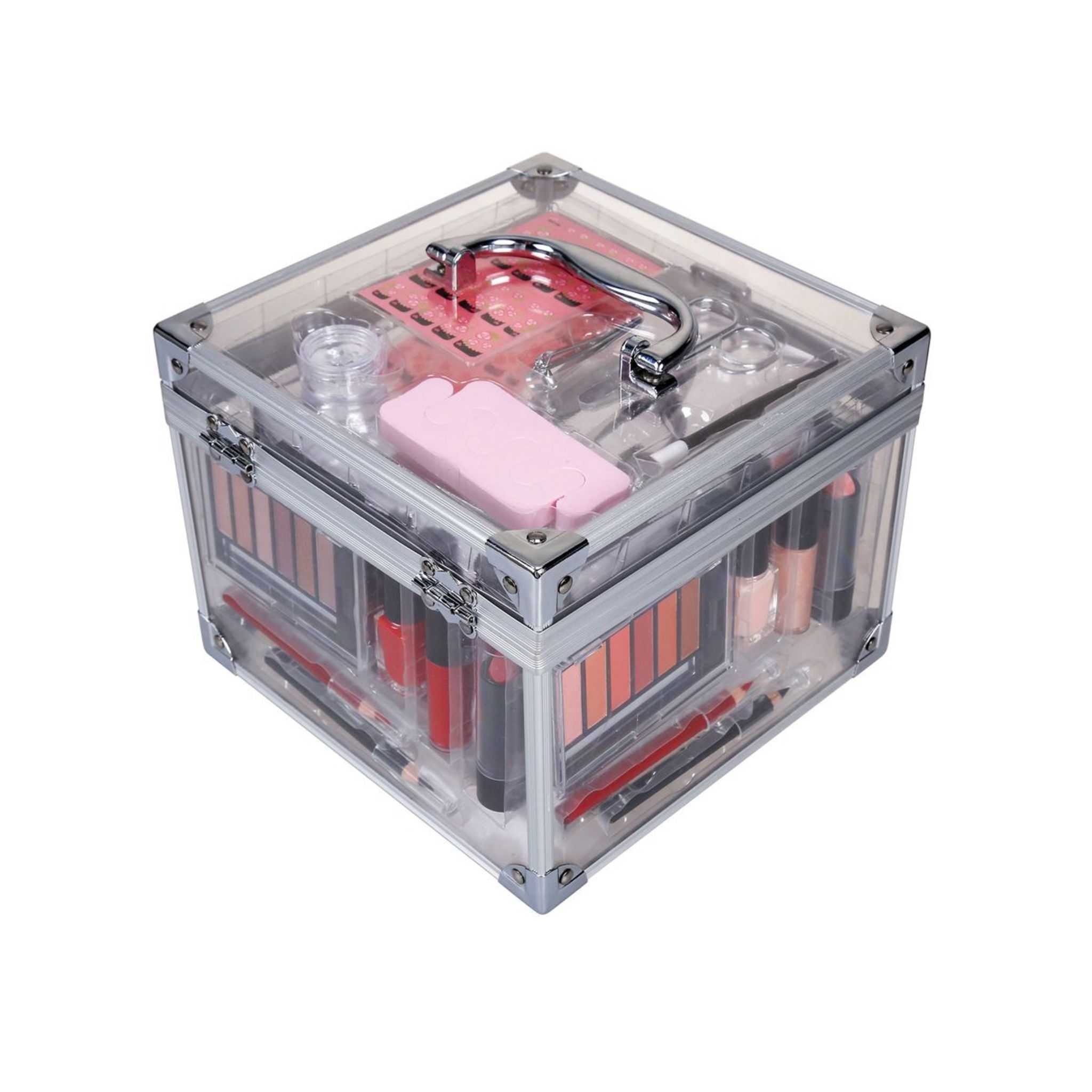 Voir la diapositive 2 : PARISAX BEAUTY Coffret vanity de maquillage  20 produits / accessoires 1 vanity