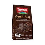 LOACKER Cubes de gaufrettes croustillantes quadratini double chocolat 125g
