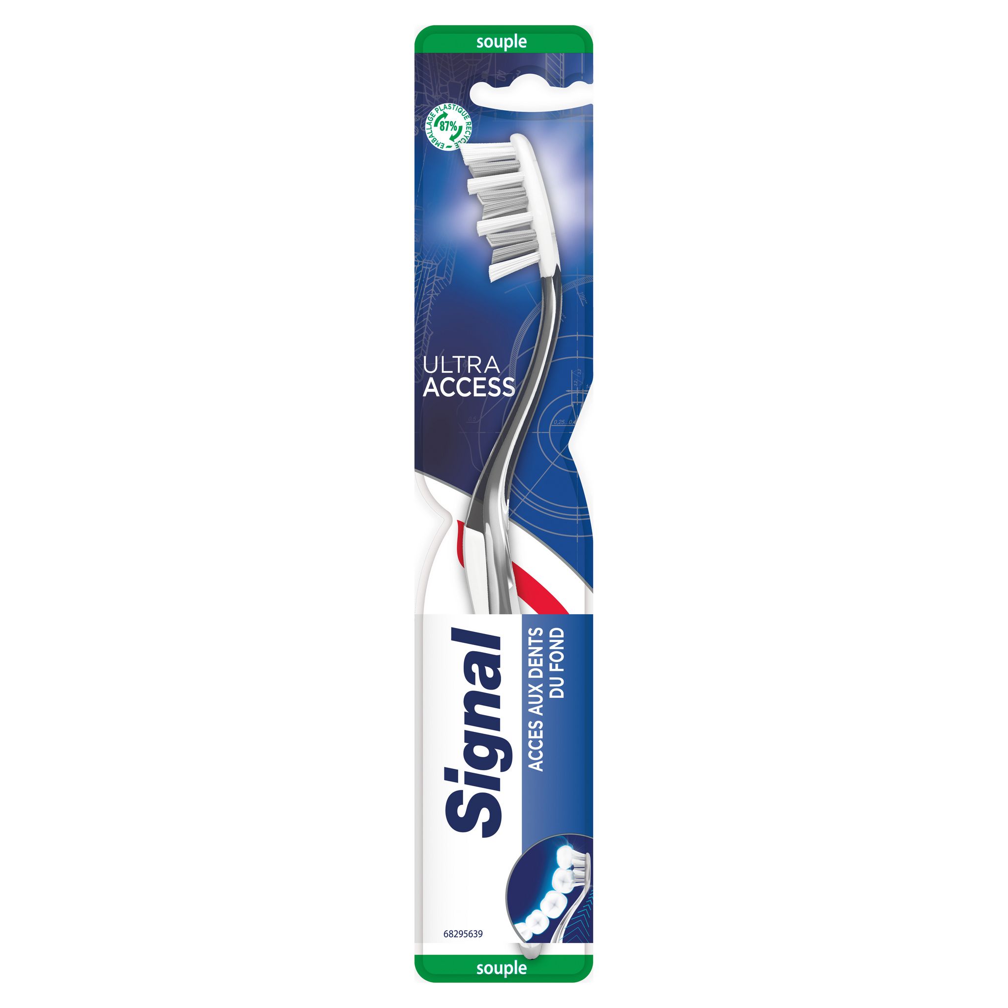 Voir la diapositive 2 : SIGNAL Brosse à dents ultra access souple 1 brosse