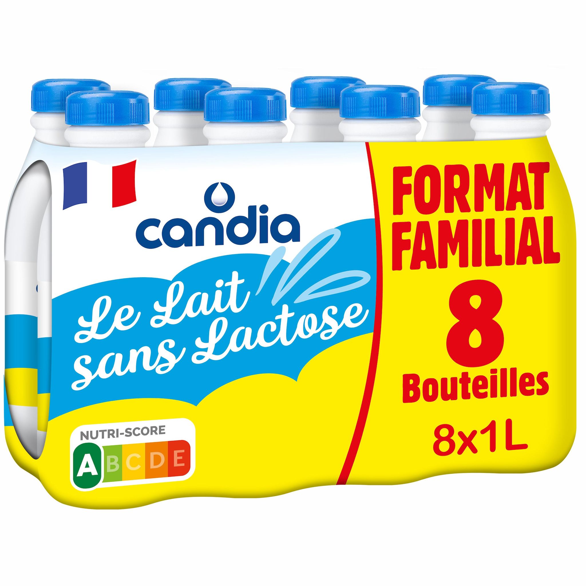Voir la diapositive 2 : CANDIA Lait sans lactose 8x1l