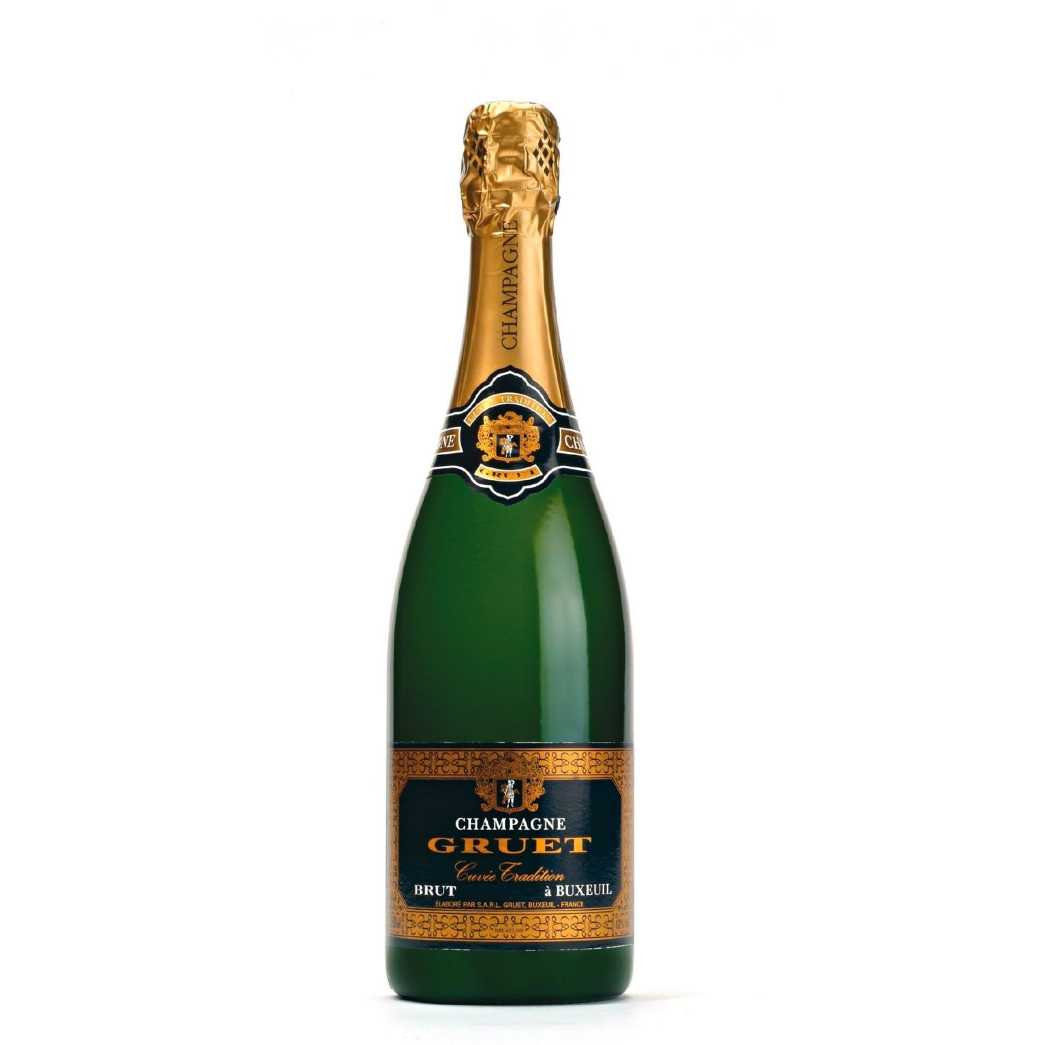 GRUET Champagne cuvée Tradition brut 75cl pas cher Auchan.fr