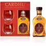 CARDHU Coffret scotch Whisky single malt écossais 40% 12 ans =+ 2 verres 70cl
