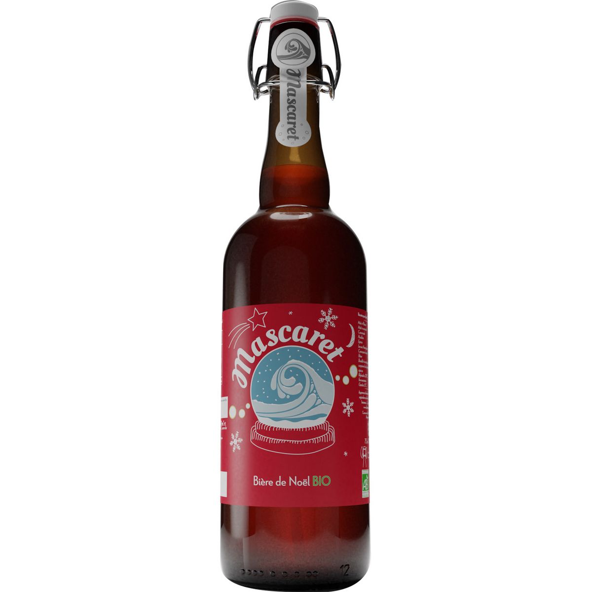MASCARET Bière de Noël bio 7% 75cl