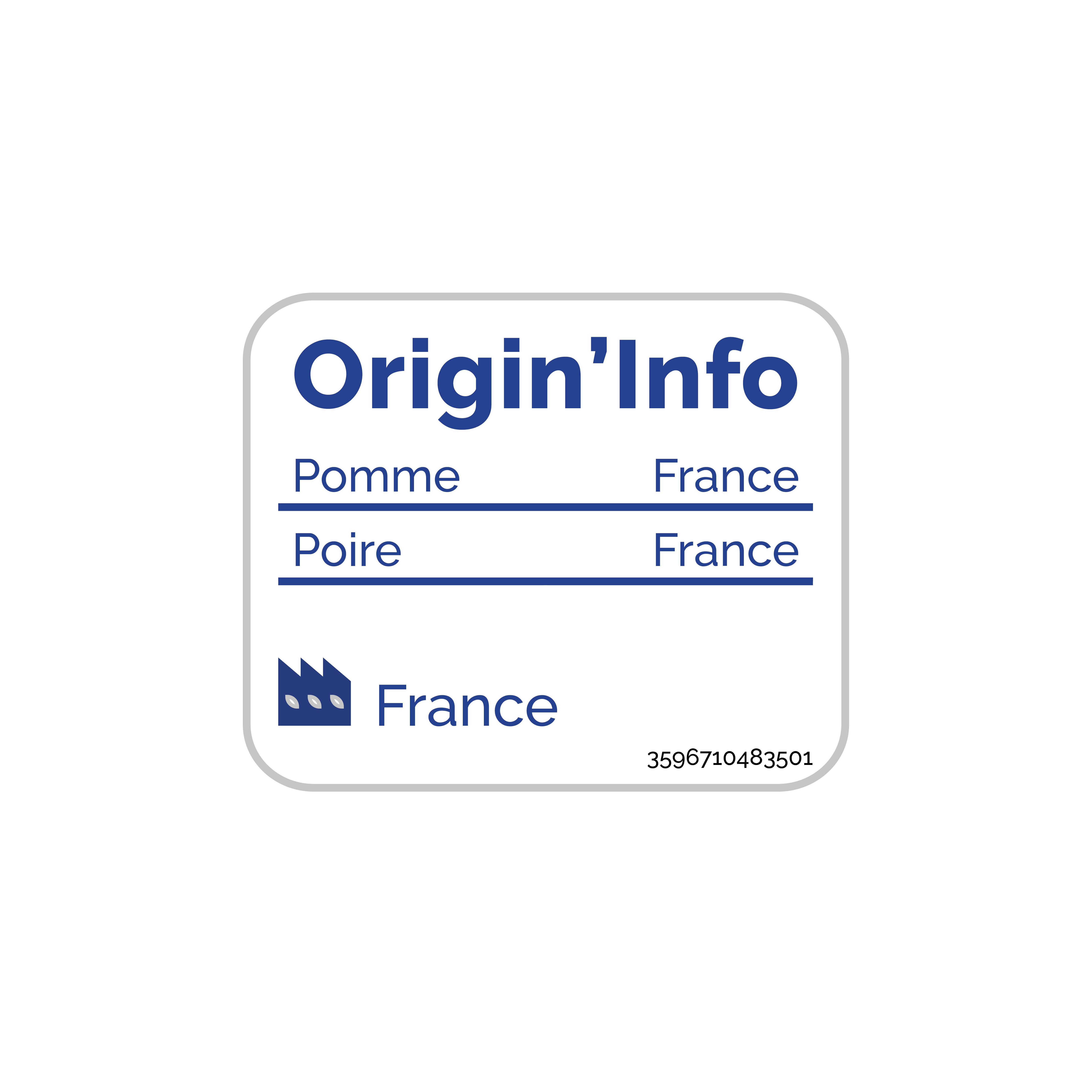 Voir la diapositive 2 : AUCHAN BIO Gourdes purée de pomme poire sans sucres ajoutés 4x90g