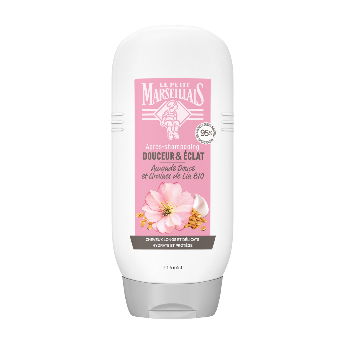 LE PETIT MARSEILLAIS Après-shampooing bio amande graines de lin bio 200ml