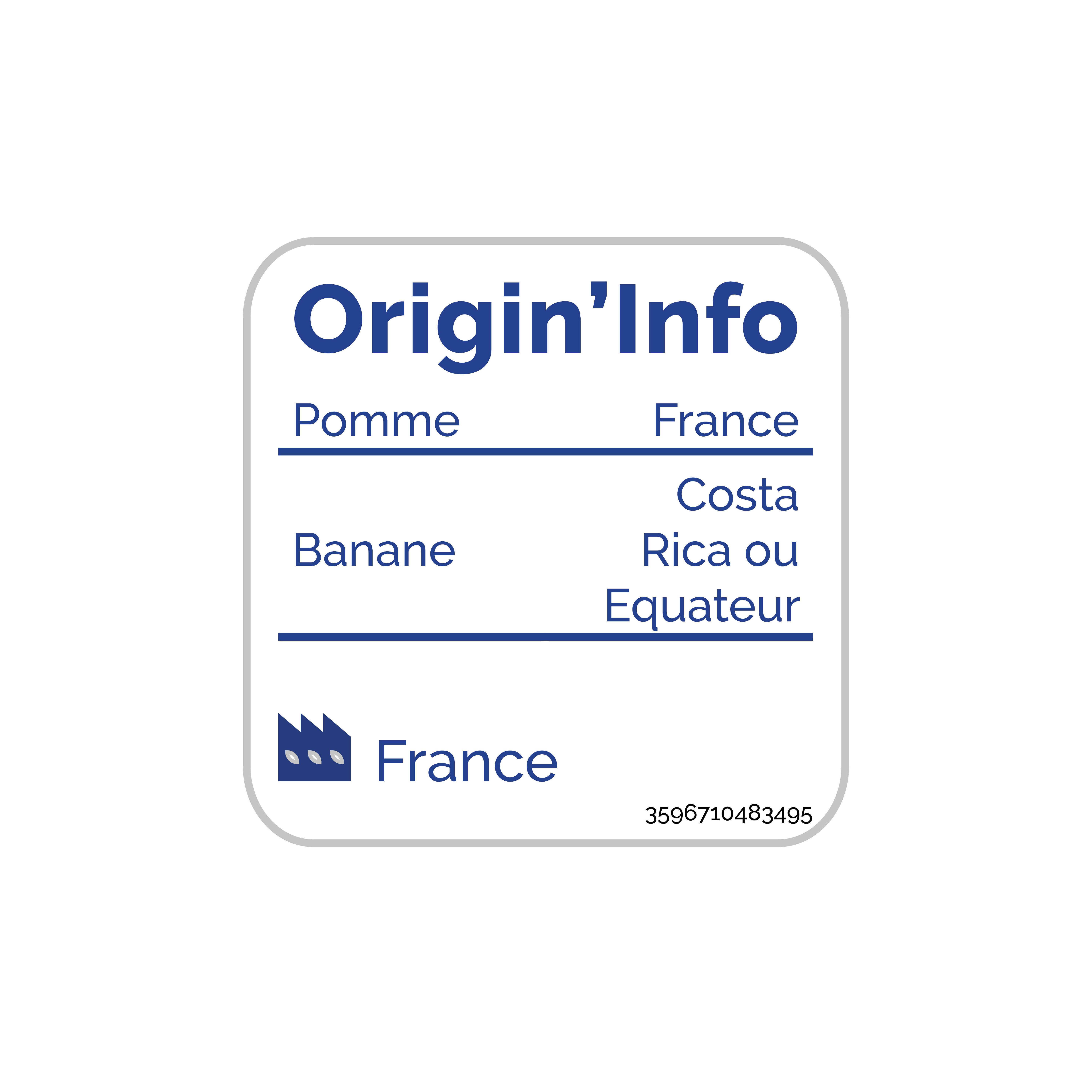 Voir la diapositive 2 : AUCHAN BIO Gourdes purée de pomme banane sans sucres ajoutés 4x90g