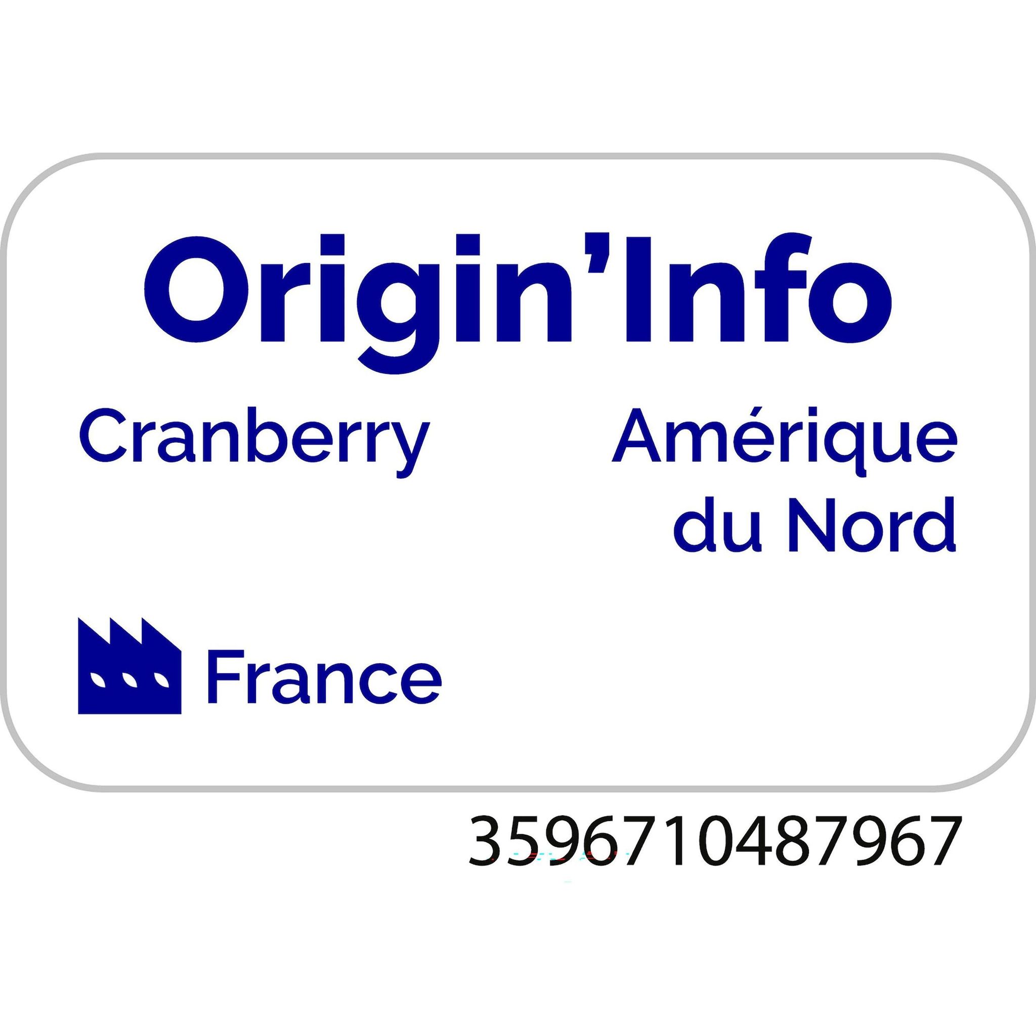 Voir la diapositive 3 : AUCHAN BIO Pur jus cranberry bio 75cl