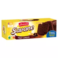 BROSSARD Savane gâteaux classique marbré au chocolat Lot de 2