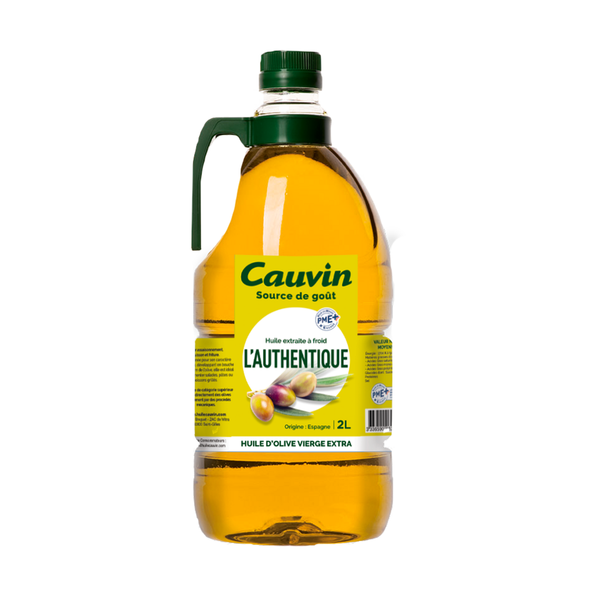 CAUVIN Huile d'olive vierge extra  2l