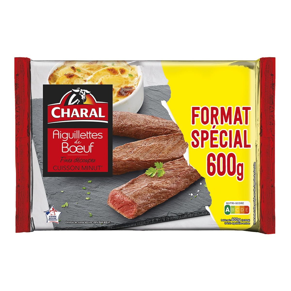 CHARAL Aiguillettes de bœuf  600g