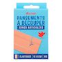 Voir la diapositive 4 : AUCHAN Pansements élastiques à découper 10 pansements