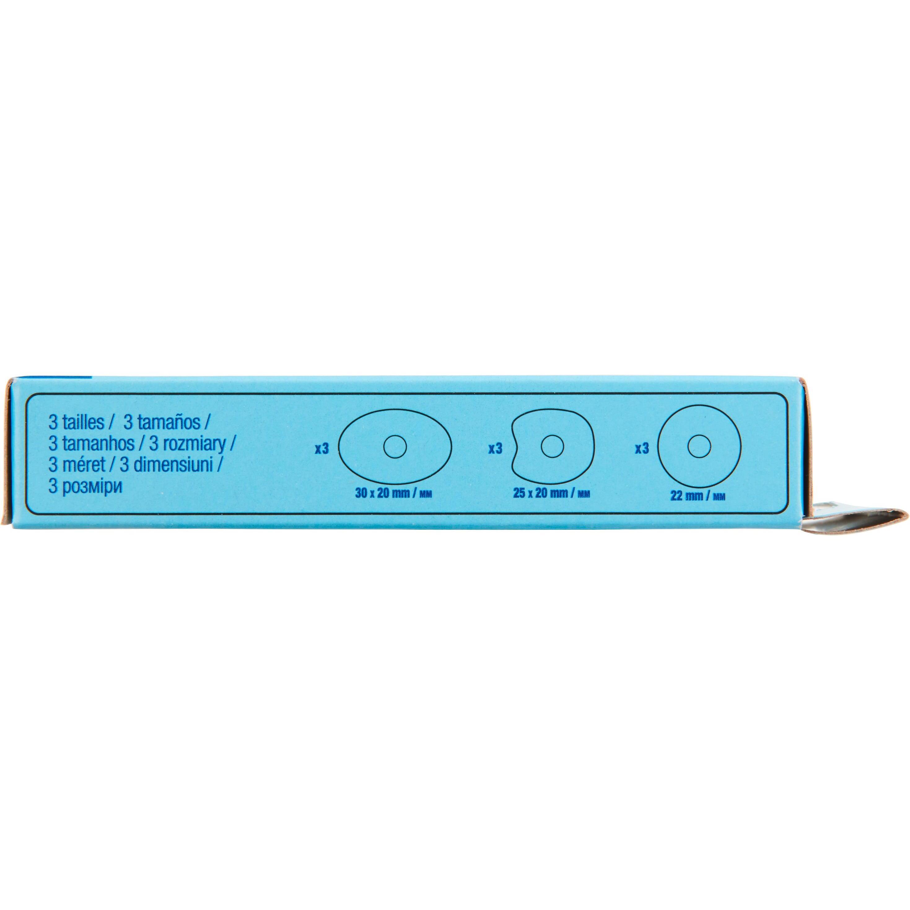 Voir la diapositive 3 : AUCHAN Pansements protection des cors 3 tailles 9 pansements