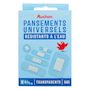 Voir la diapositive 2 : AUCHAN Pansements multi-usages résistants à l'eau 6 tailles 40 pansements