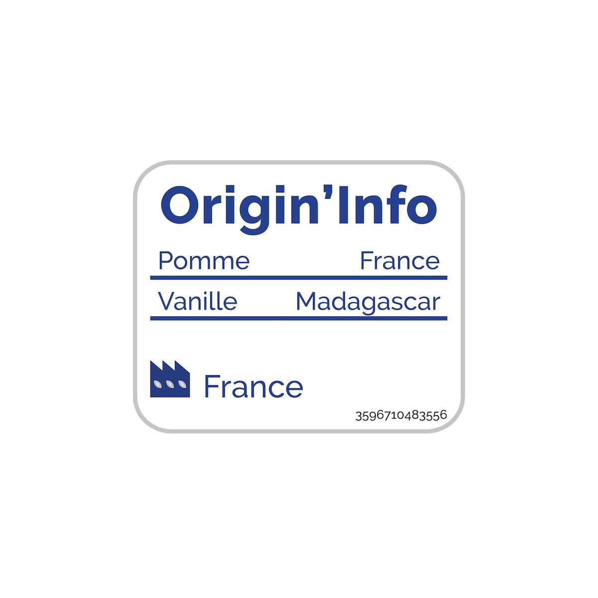 AUCHAN BIO Purée de pomme vanille sans sucres ajoutés en bocal 580g