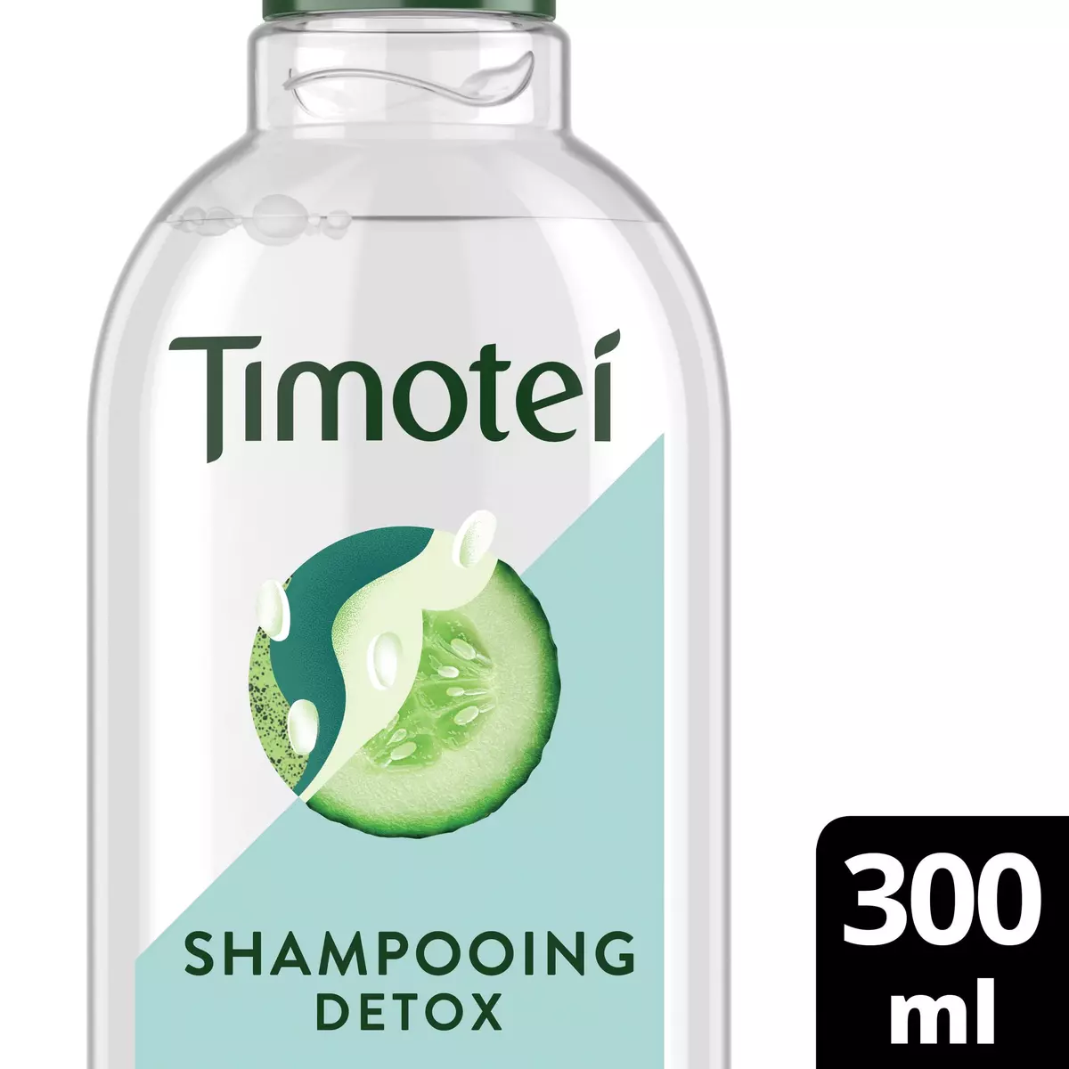 TIMOTEI Shampooing détox à l'extrait de concombre 300ml